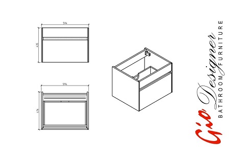 GIO Designer Bathroom Furniture